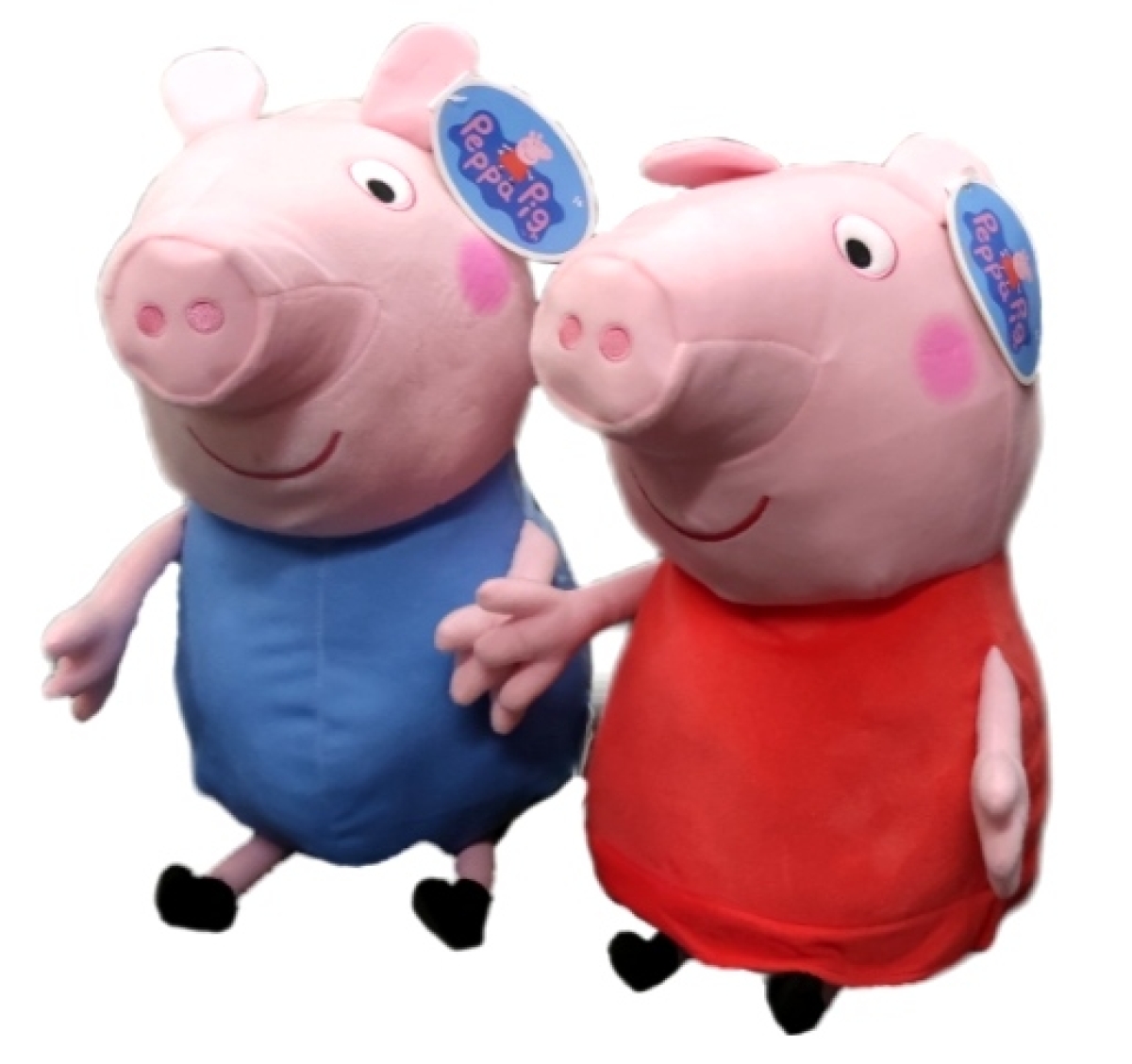 Peppa Wutz & George als 50 cm großes Plüschtier